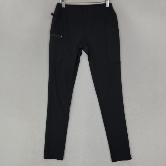Carhartt Pants Womens XS Black Force Fitted Cargo Leggings Skinny Mid Rise Ankle - Picture 1 of 10